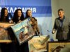 Художници дариха картини за най-добрите в СК „Левски“ за 2016 г. (снимки)