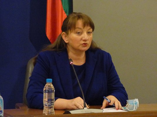 Министърът на труда и социалната политика Деница Сачева