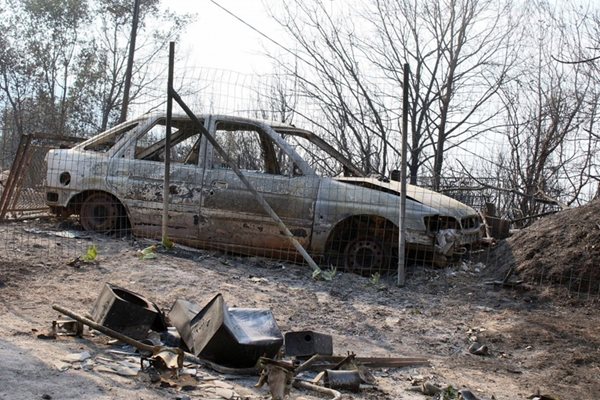 Изгоряла кола
Снимка: Архив