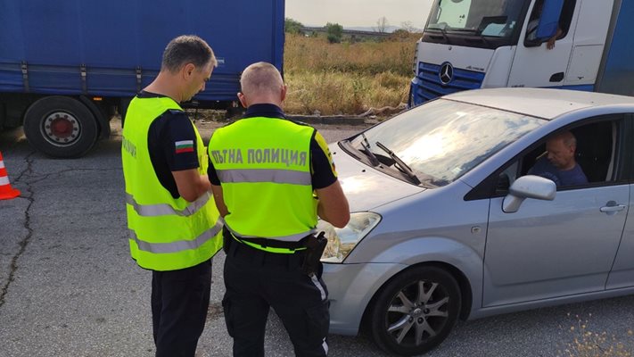 При спецакция на полицията е бил спипан нарушителят