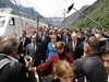 Най-дългият жп тунел в света отвори в Швейцария (обзор)