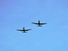 Военни самолети с атрактивен полет над Велико Търново