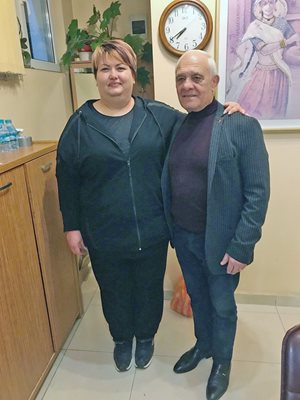  135-килограмовата Ваня след лекуването при Иван Гарабитов 