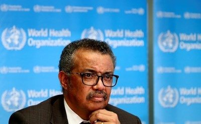 Director of the World Health Organization Tedros Adanom Gebreyesus PHOTO: Reuters