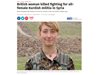 Британка загина в Сирия, борила се срещу "Ислямска държава"