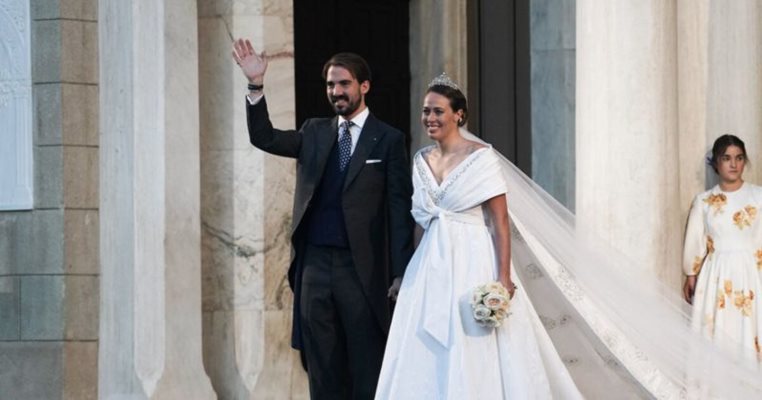 Синът на гръцкия крал - Филипос, се ожени за богатата наследница Нина / Снимка: parisbeacon.com

