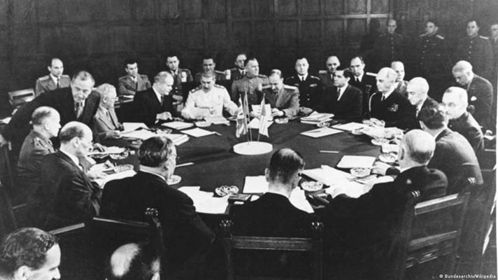 Потсдамската конференция продължава 17 дни - от 17 юли до 2 август 1945 г.