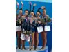 Трогателно: Златните момичета вдигнаха високо медала за Цвети! Носят й го! (видео)