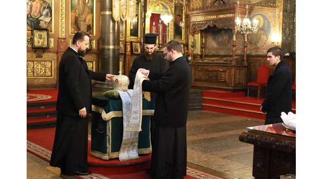 Панихида за 40 дни от смъртта на патриарх Неофит