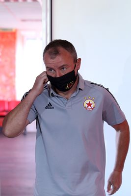 Белчев иска ЦСКА да доминира срещу "Клуж"
