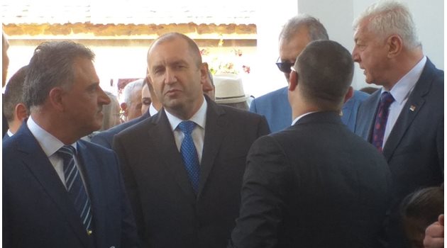 Президентът Румен Радев в Труд