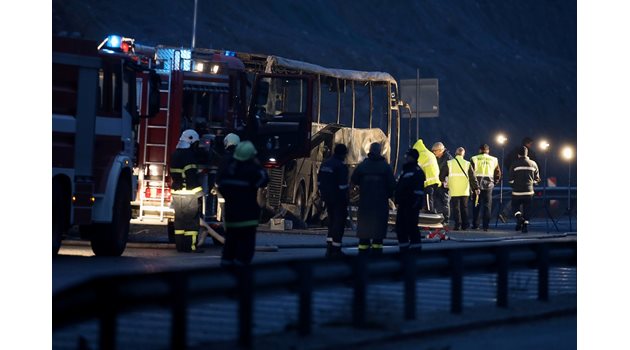 Автобусната катастрофа на магистрала "Струма"
Снимка: Ройтерс