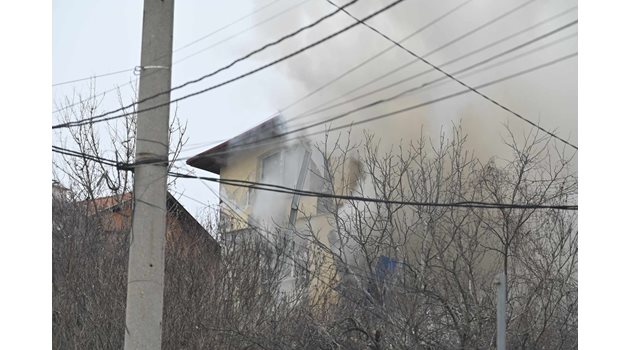 Взривената къща в Банкя Снимка: Георги Палейков