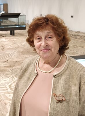Археологът Елена Кесякова