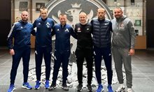 Елин Топузаков и треньори от "Левски" на стаж в "Айнтрахт" (Франкфурт) (Снимки)