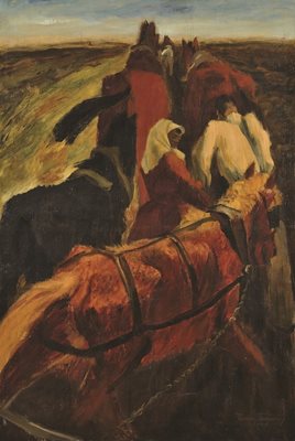 Картина на Златю Бояджиев от колекцията на Боян Радев