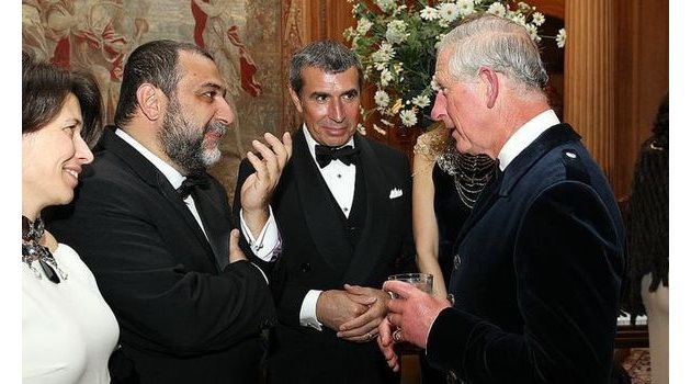 Рубен Варданян на среща с принц Чарлз