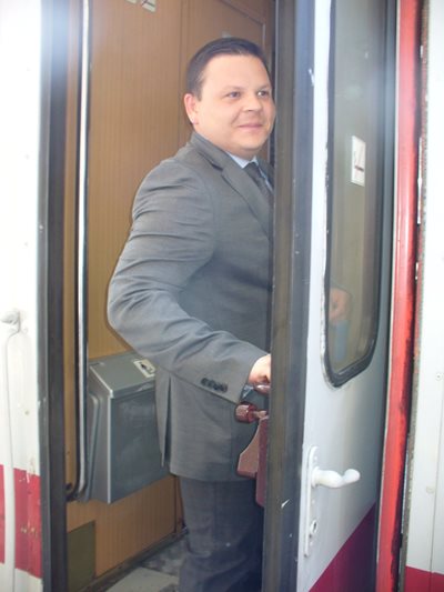 Предложеният зза министър на транспорта Христо Алексиев. СНИМКА: Ваньо Стоилов