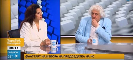 Гого Лозанов  глътна хапчето за  кръвно в ефир –  насред горещите  политсюжети, но  не и заради тях