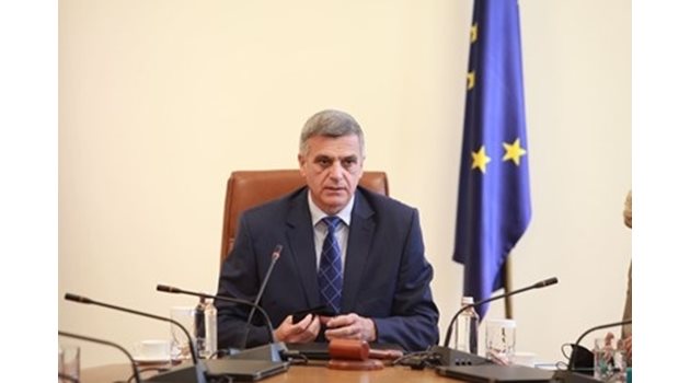 Служебният премиер Стефан Янев 