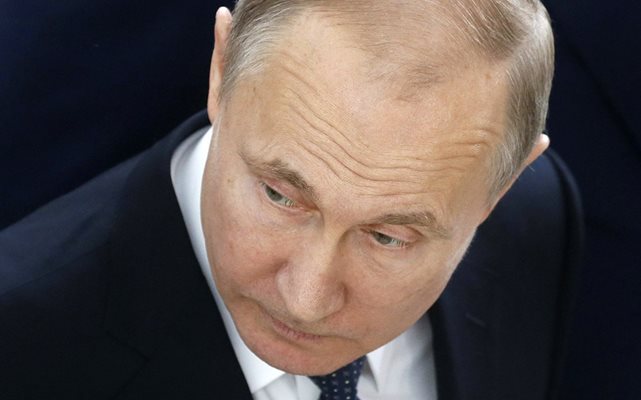 Президентът на Русия Владимир Путин  СНИМКА: Ройтерс