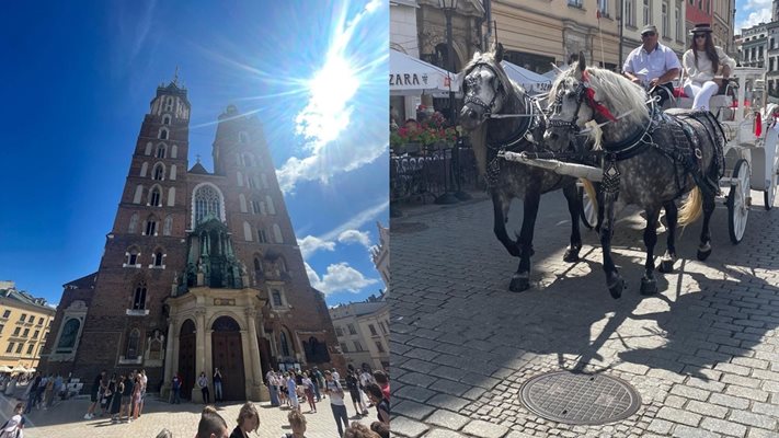 Любимият на Вики град и бивша столица на Полша Краков, който е бил дом на покойният Папа Йоан Павел II за няколко десетилетия през ХХ век