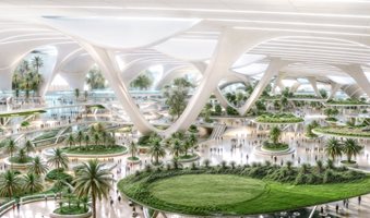 С инвестиция от 35 млрд. долара летището в Дубай ще е най-голямото в света (Видео, снимки)