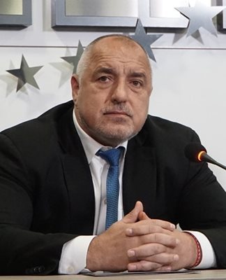 Премиерът и лидер на ГЕРБ Бойко Борисов 