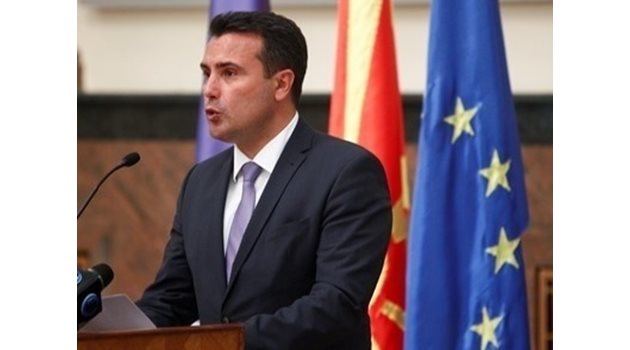 Премиерът на Северна Македония Зоран Заев СНИМКА: Ройтерс