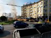 Трамвай се запали в движение до паметника на Левски в София (Видео, снимки)