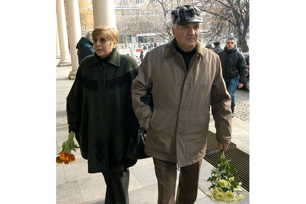 18.1.2006 г.С Людмила Филипова на поклонението на Надежда Дженева