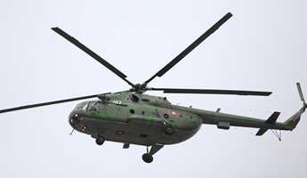 Хеликоптер на ВВС се включва в гасенето на пожара в Пазарджишко