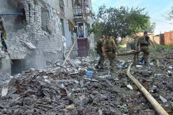 Базата на "Вагнер" е ударена със снаряд HIMARS СНИМКА: Туитър/Gerashchenko_en