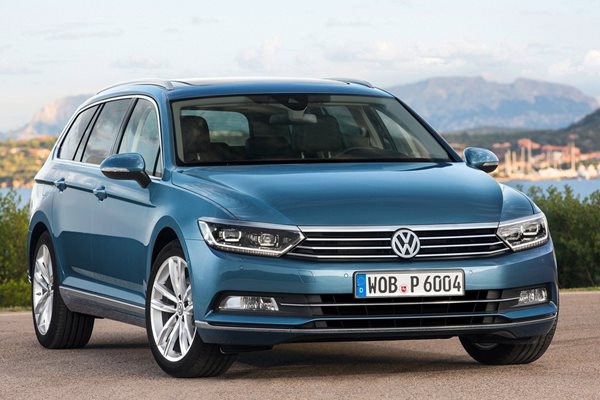 Volkswagen Passat може да измине на резерва над 100 км. Снимки: производителите