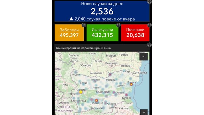 2536 are newly infected with COVID-19, 10.55% of those tested.  149 have died