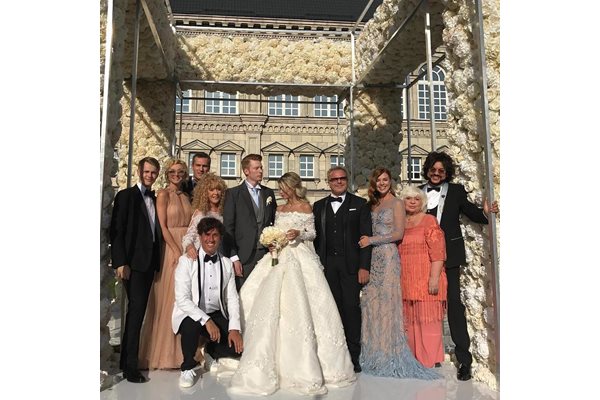 Сватбата на Никита Пресняков е едно от големите събития в Русия през 2017 г.