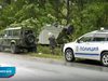 Военен камион на НАТО се обърна по таван край Монтана