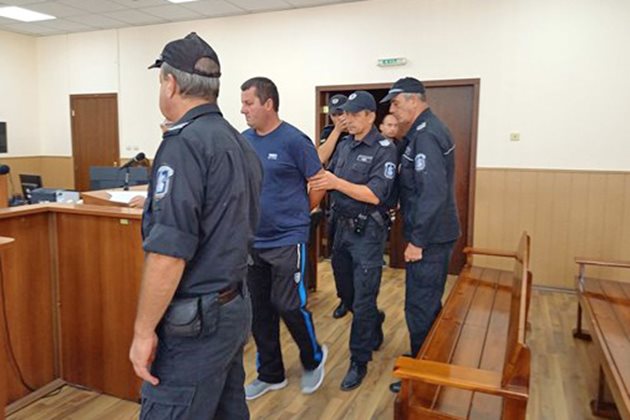 Ангел Георгиев в Апелативния съд в Пловдив