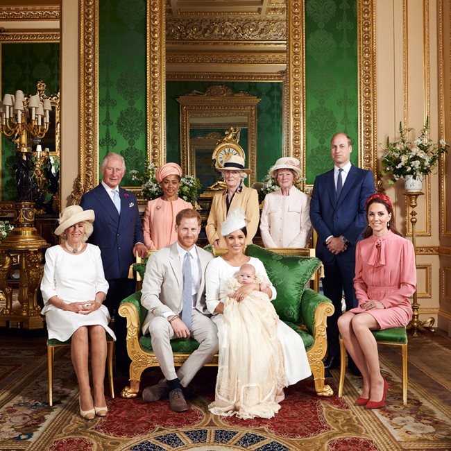 Кръщенето на най-малкия член на кралското семейство - Арчи, се състоя в събота Снимка: Ройтерс