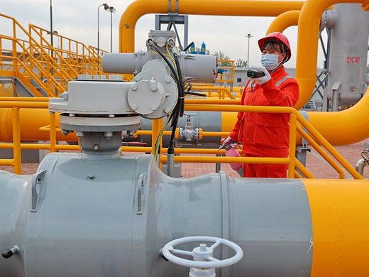 Нов участък от Източния китайско-руски газопровод бе пуснат в експлоатация