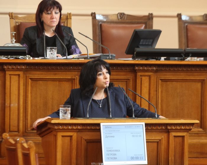 Министър Теменужка Петкова обяви в парламента какви стъпки са направени по газовата част на енергийната стратегия.