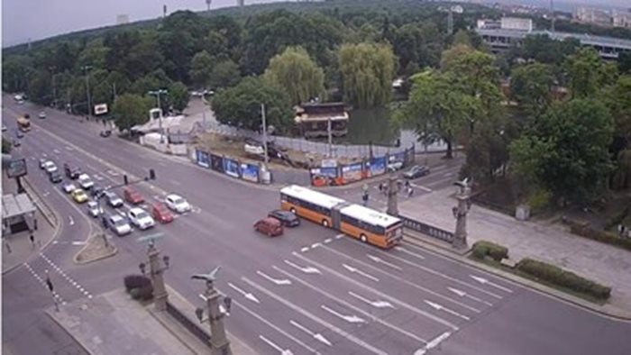 Нови еко автобуси тръгват по линиите на градския транспорт в София. СНИМКА: Архив