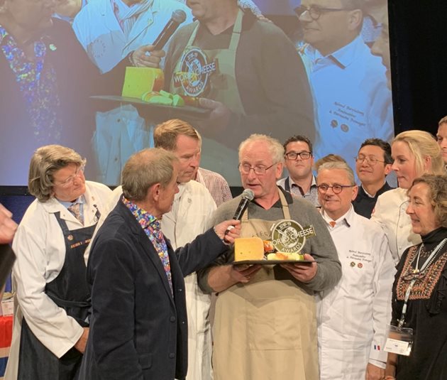 Норвежкият фермер и производител на най-хубавото сирене за 2018 г. Йорн Хафслунд Снимка: The Guild of Fine Food