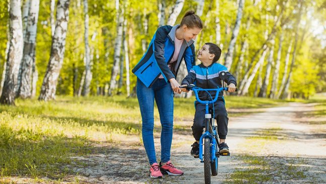 Как да научим детето да кара колело?