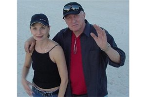 Ваня Цветкова и Павел Дойчев, с когото се срещат на снимачната площадка на “Комбина”.