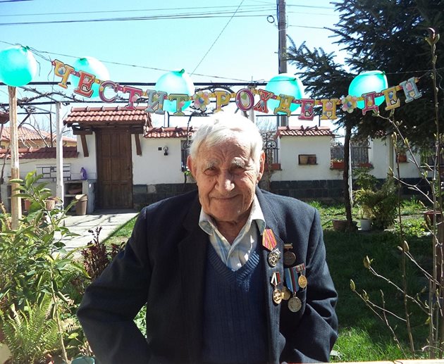 104-годишният Георги Георгиев от пловдивското село Бенковски