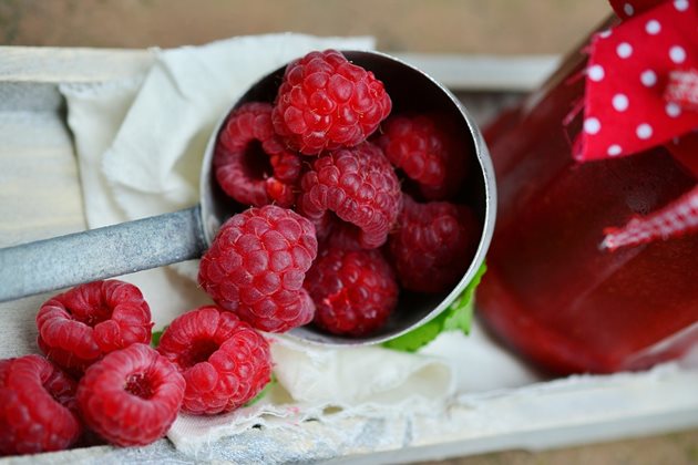 Българските малини са предпочитани заради вкусовите си качества и високо съдържание на активни вещества. Снимка:Pixabay