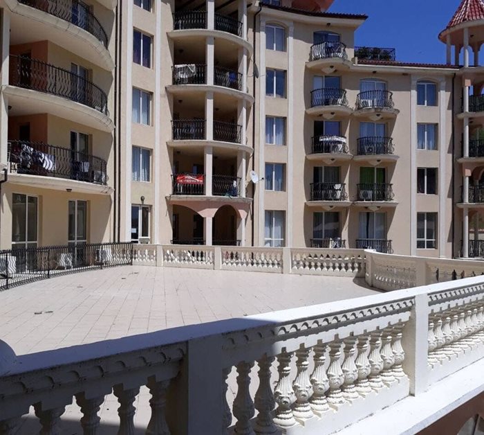 Eдин от хотелските комплекси в Слънчев бряг, в който се намират имоти на длъжници, обявени за продан.