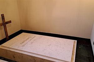 Тленните останки на княз Кардам Търновски са положени в гроба му в криптата във Врана
Снимка: kingsimeon.bg