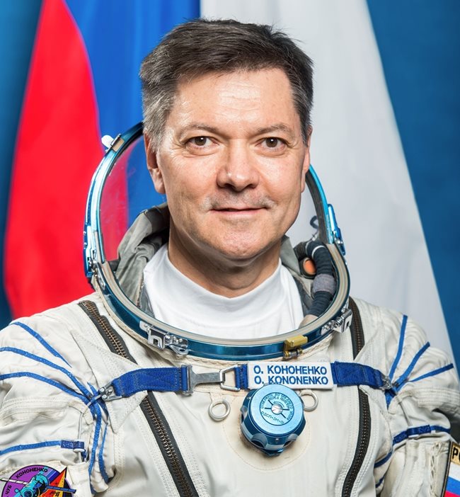 Олег Кононенко ще посрещне юбилея си в Космоса. СНИМКА: НАСА